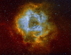Rosette Nebula Hubble PixleMath