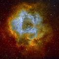 Rosette Nebula Hubble PixleMath