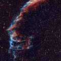 Veil Nebula NGC6992-95 Stars