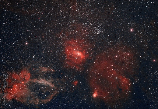 NGC7635 NGC7538 NGC7654