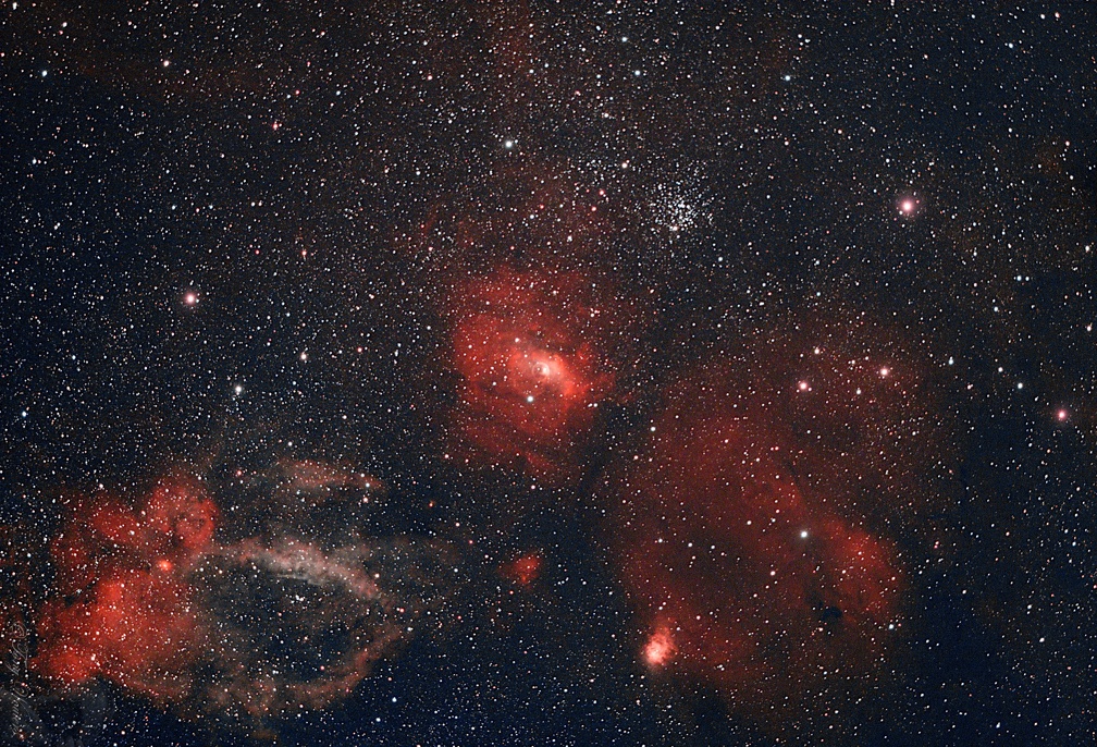 NGC7635 NGC7538 NGC7654
